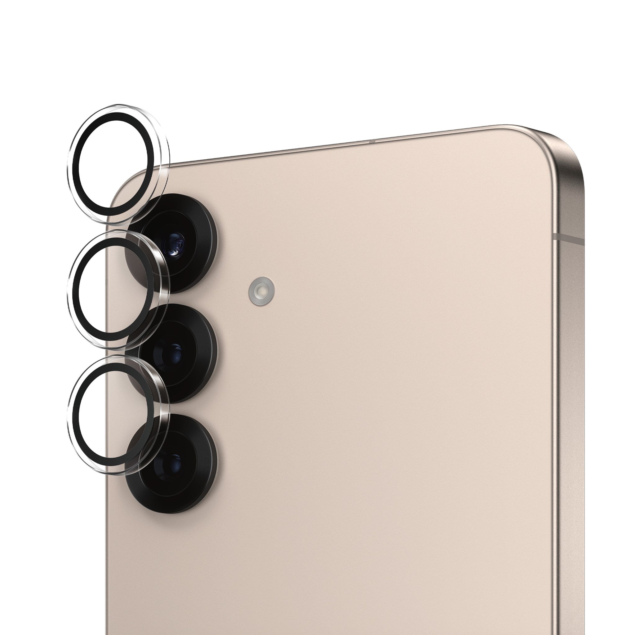 PanzerGlass® Hoops® Transparent Camera Lens Protector Samsung Galaxy S25+